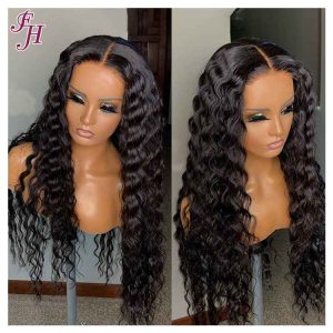 deep wave hair wig