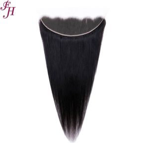 straight lace frontal