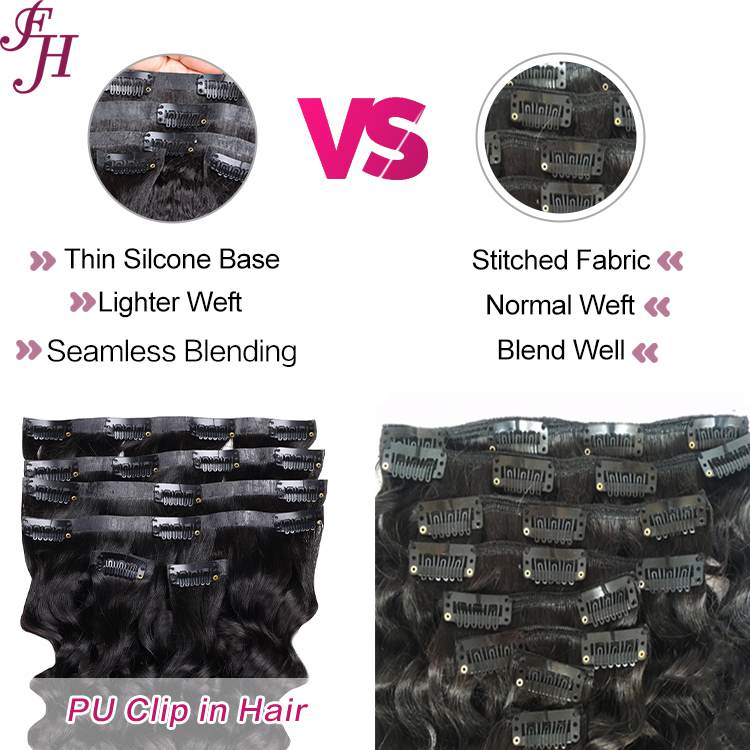 clip en extensiones de cabello real