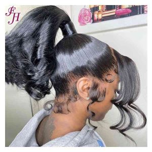 360 wigs human hair lace front