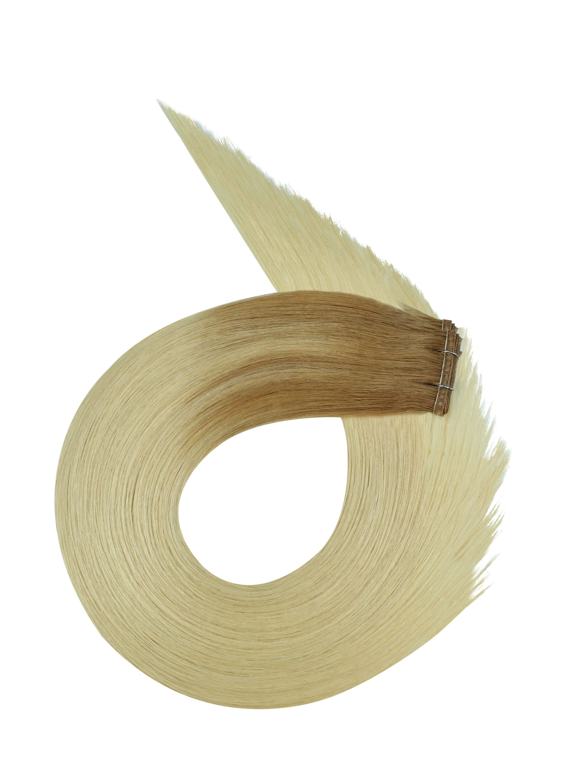 flat hair weft