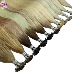 flat tip hair extension