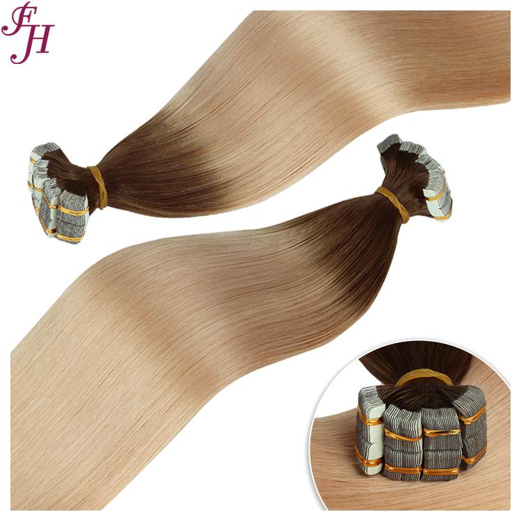 rooted tape in extension hair
