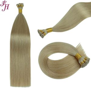burmese curly hair double weft