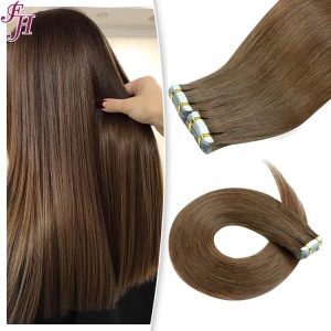 hair extensions tape in human hair