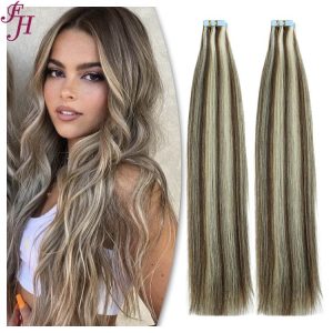 tape in human remy hair extensions