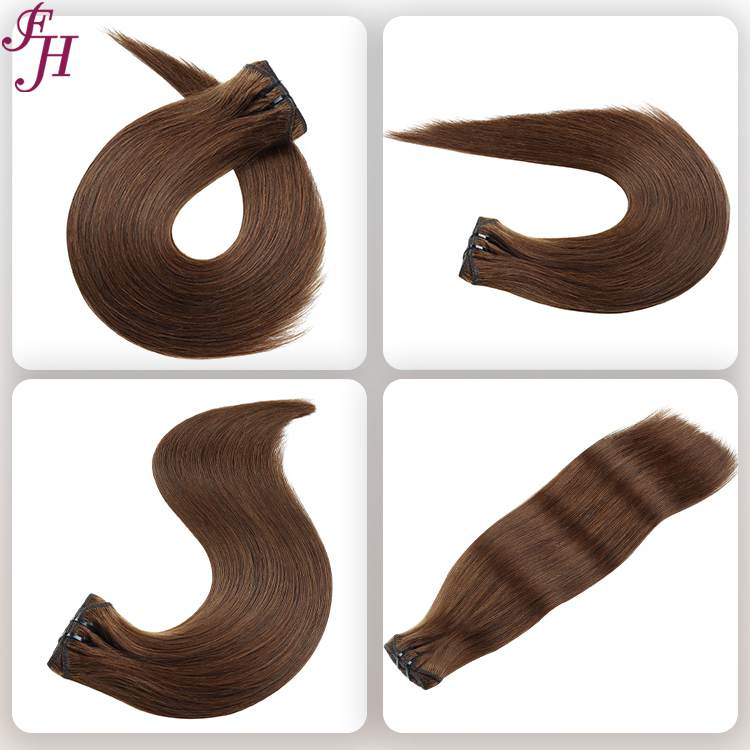 seamless clip in hair extensions 200g