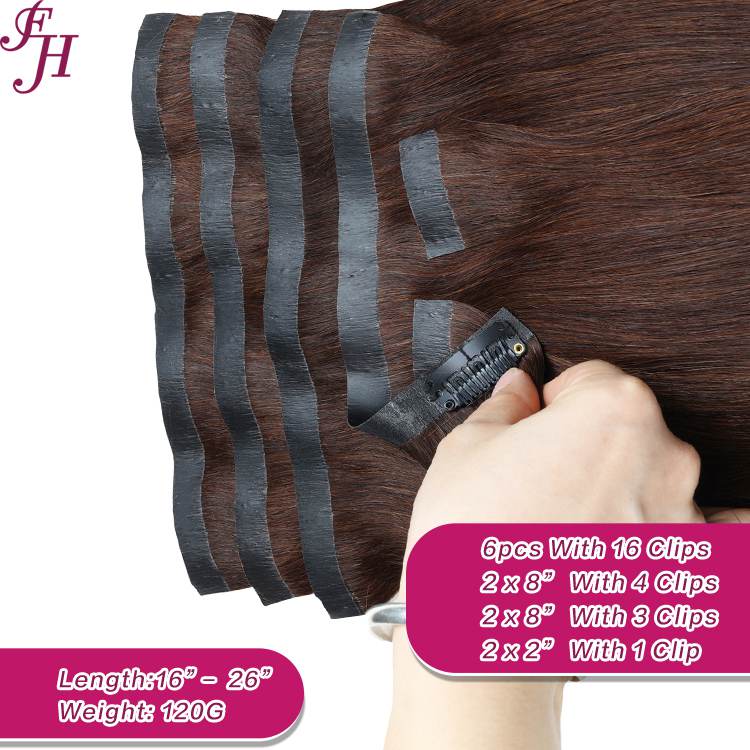clip in extensions real hair