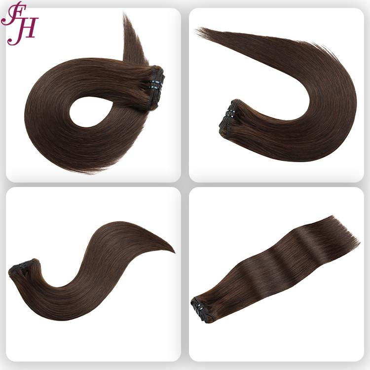 hair extensions clip in human natural hair