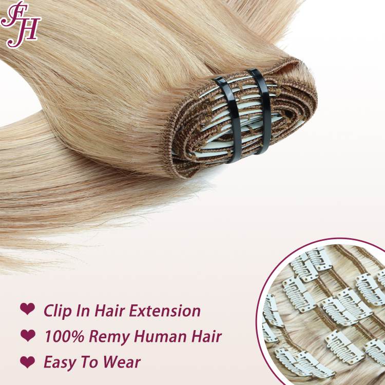hair extensions in clip
