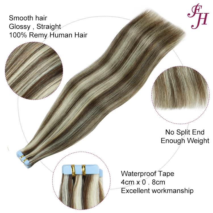 cheap tape in extensions human hair