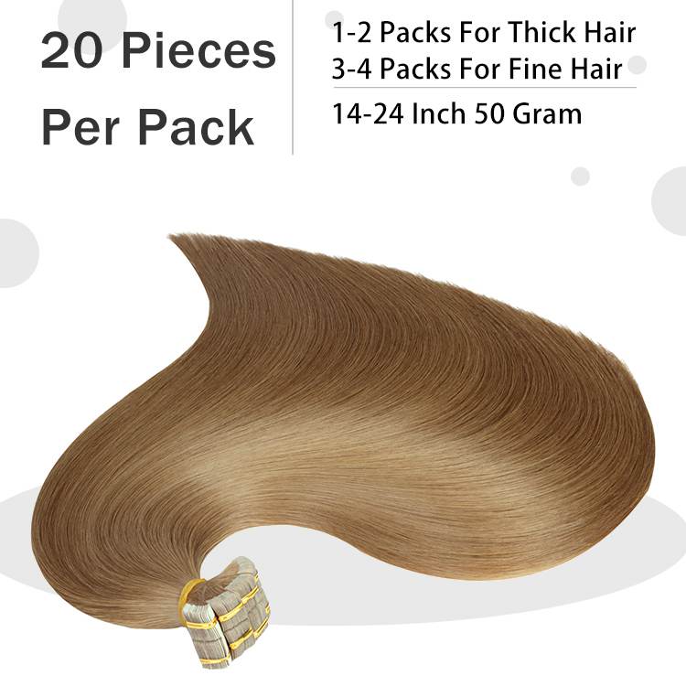tape extensiones human hair