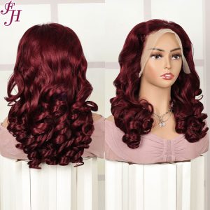 bouncy curly human hair