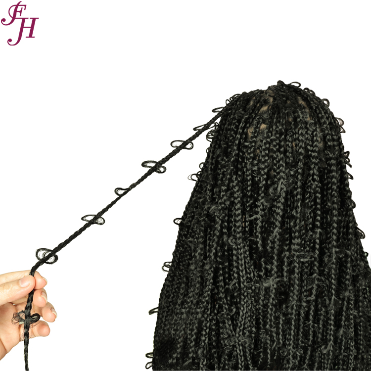 butterfly braided wig