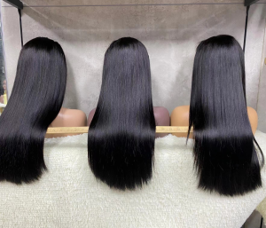 long straight wig