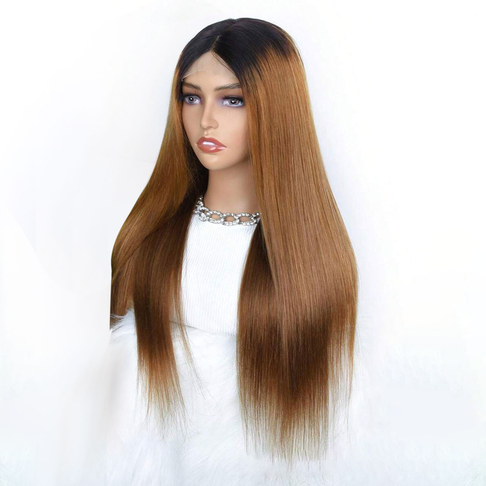 bone straight wig