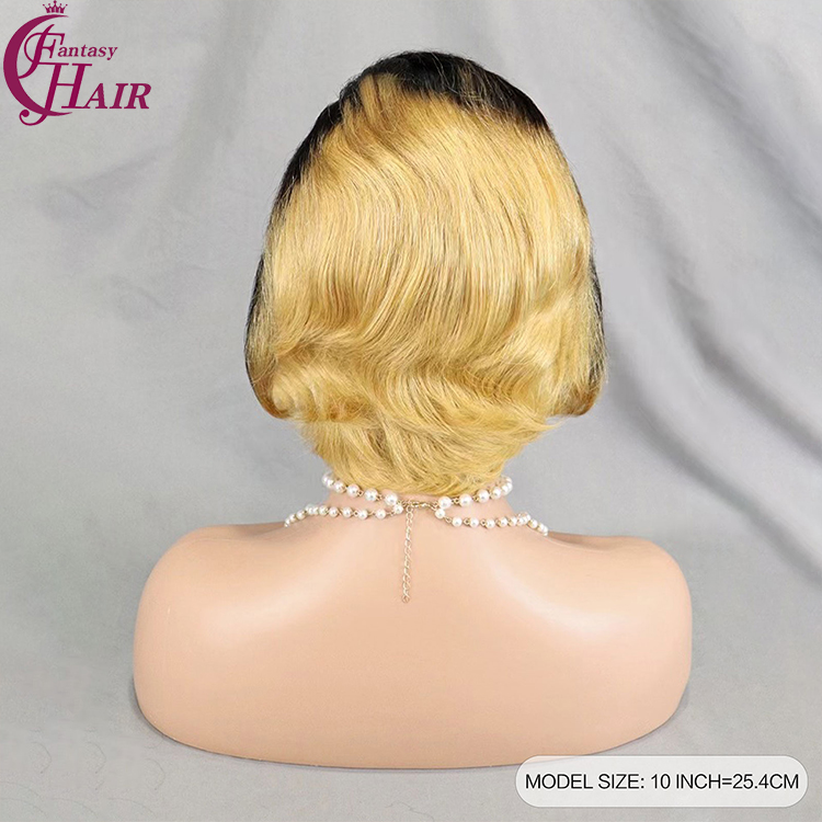 pixie curls human hair wigs