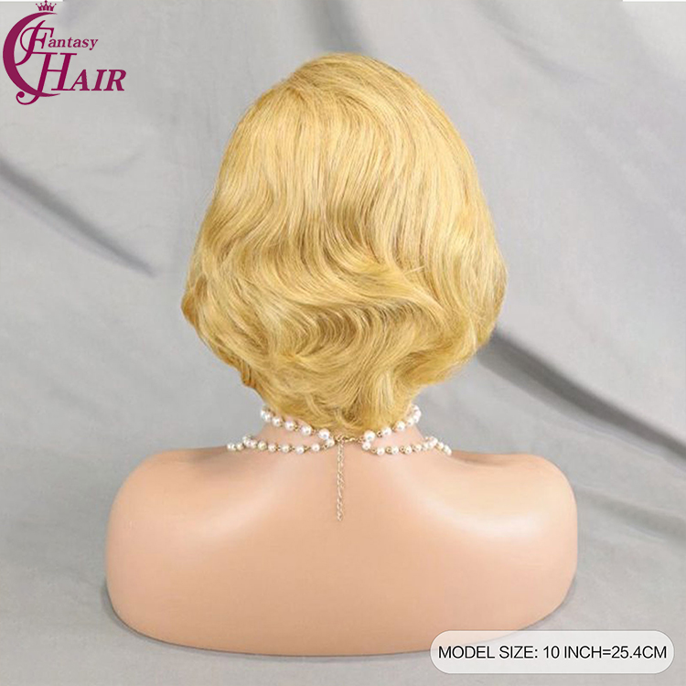 pixie cut human hair wigs
