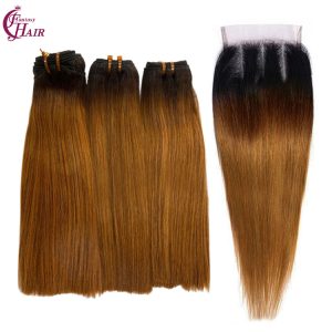 raw hair bundles with closure