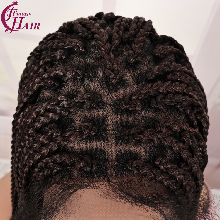 synthetic braided wig