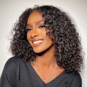 kinky curly bob wigs