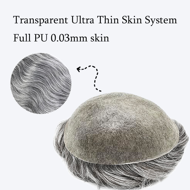 full pu mens toupee
