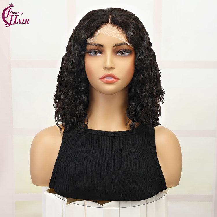 water curly wig