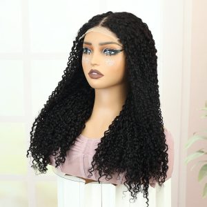 pissy curly human hair wig