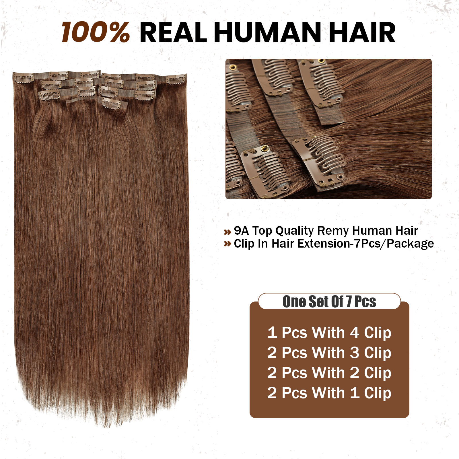 clip in human hair extensions