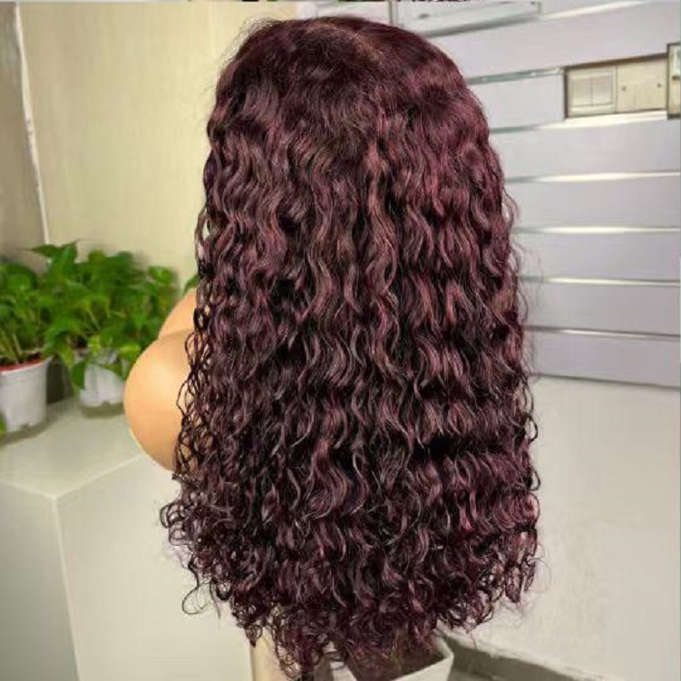 curly human hair
