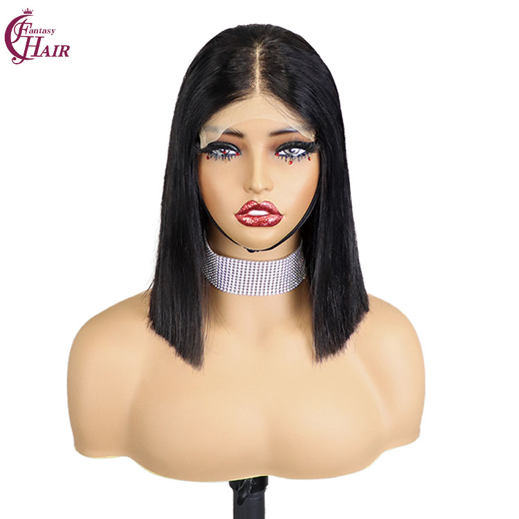 natural black wig