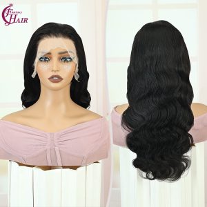 wigs human hair glueless