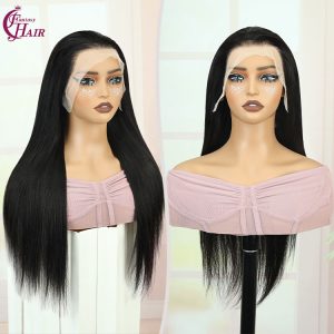wigs human hair glueless