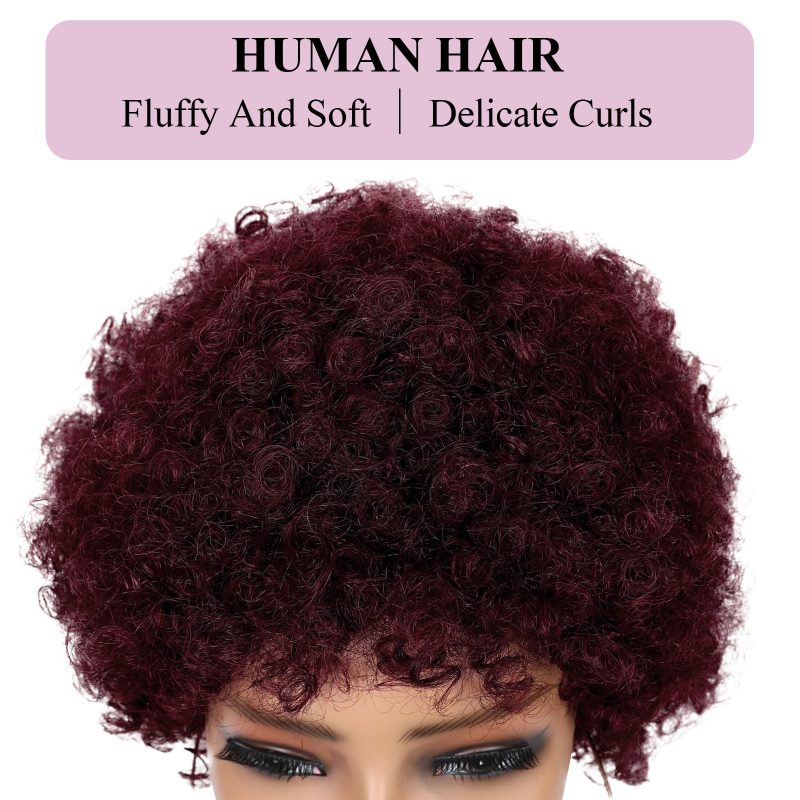 afro curly wig