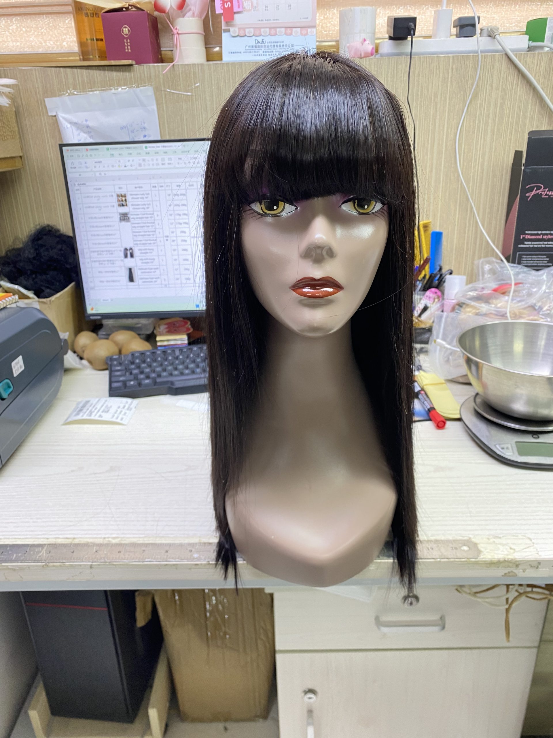 human hair wig