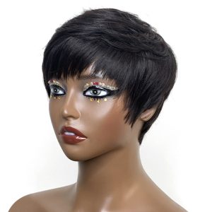 short human hair wigs