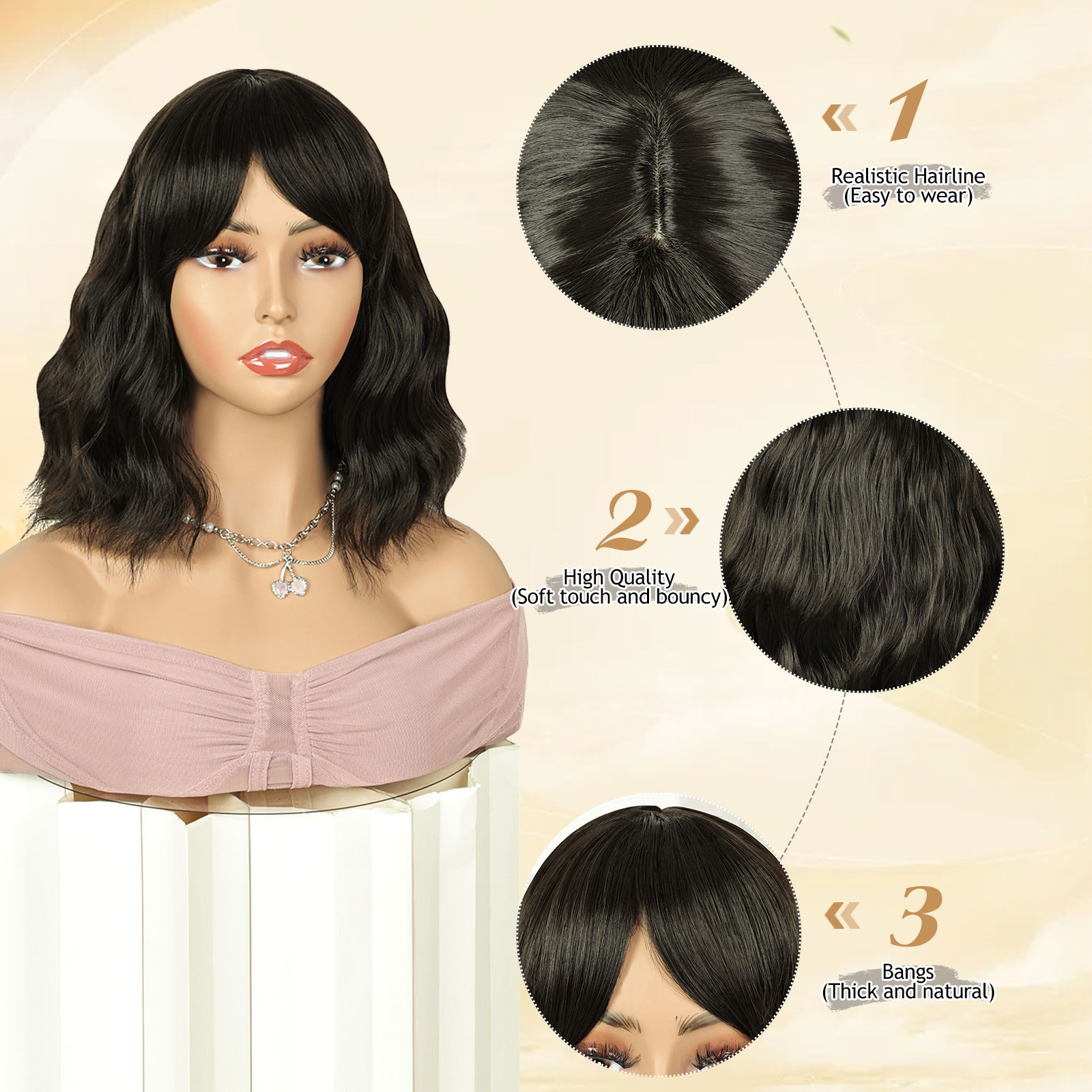 double drawn wig