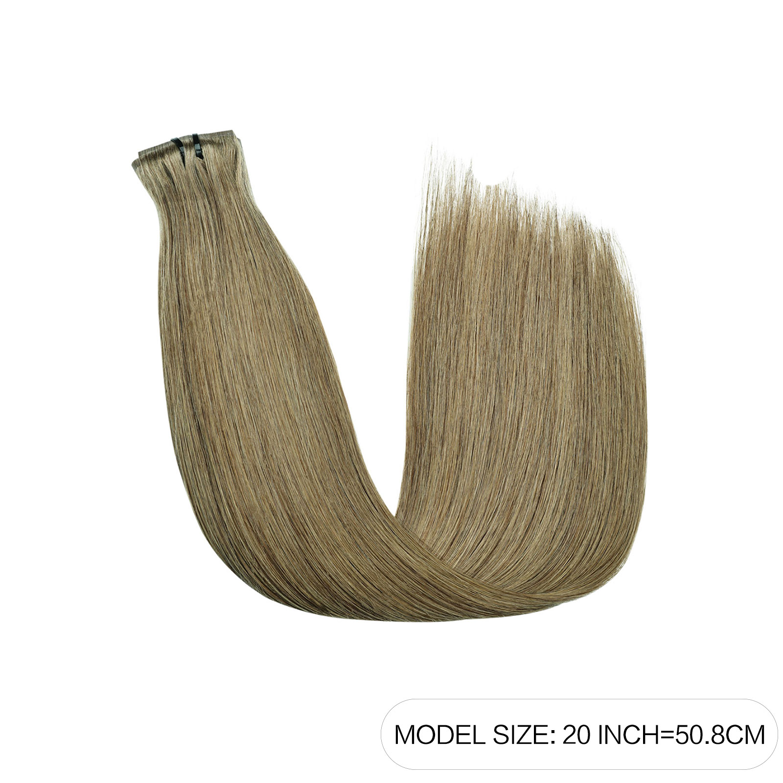 human hair clip in extensions