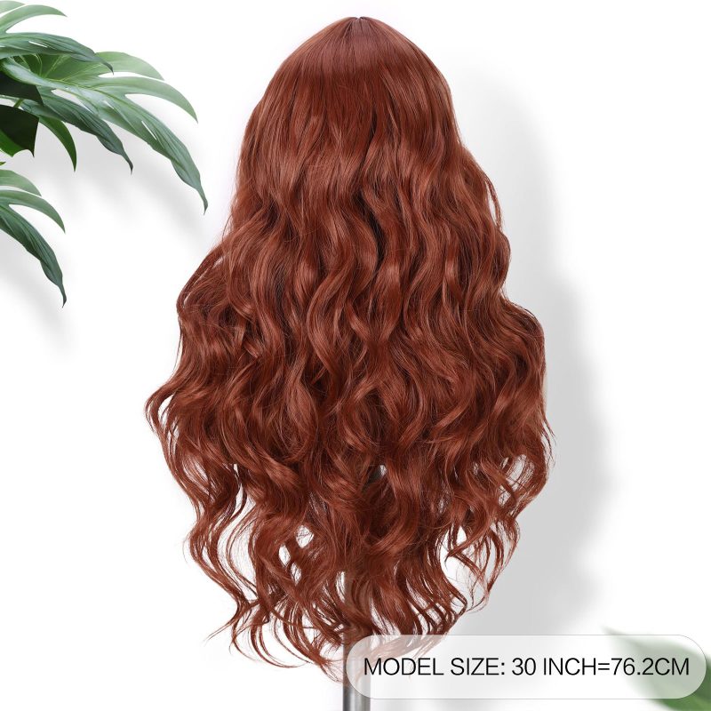 synthetic lace front wig