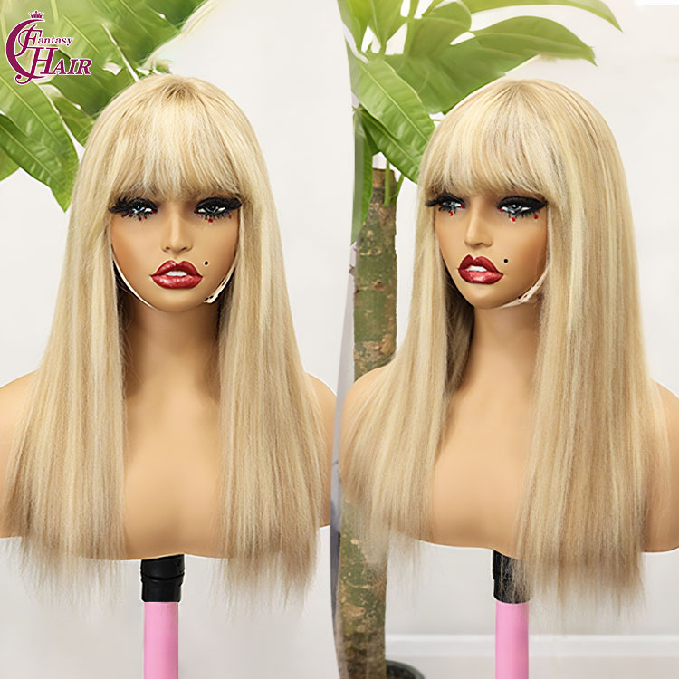 blonde wigs human hair