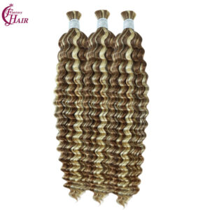 deep wave bulk human hair