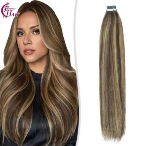 hair extensions human hair tape in