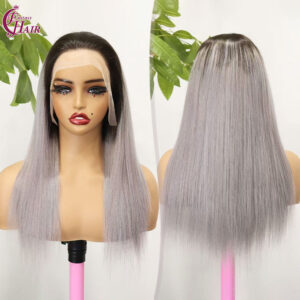 blue lace wig
