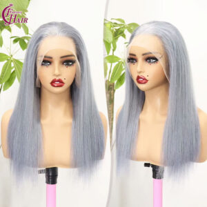 grey human hair wigs