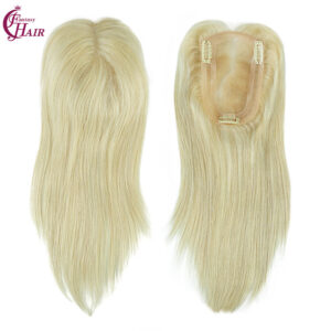 hair topper blonde