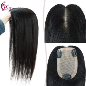 silk base toppers toupee