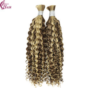 curly human hair bulk