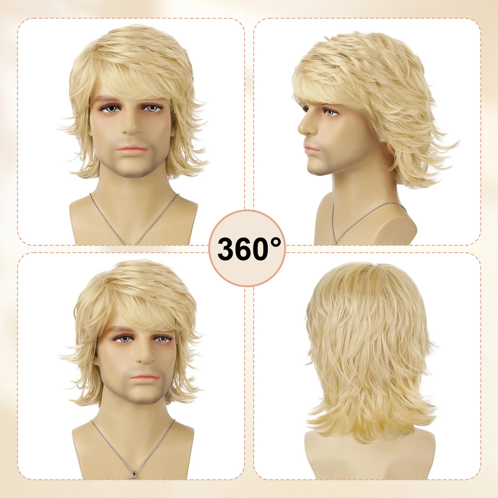 blonde hair wigs