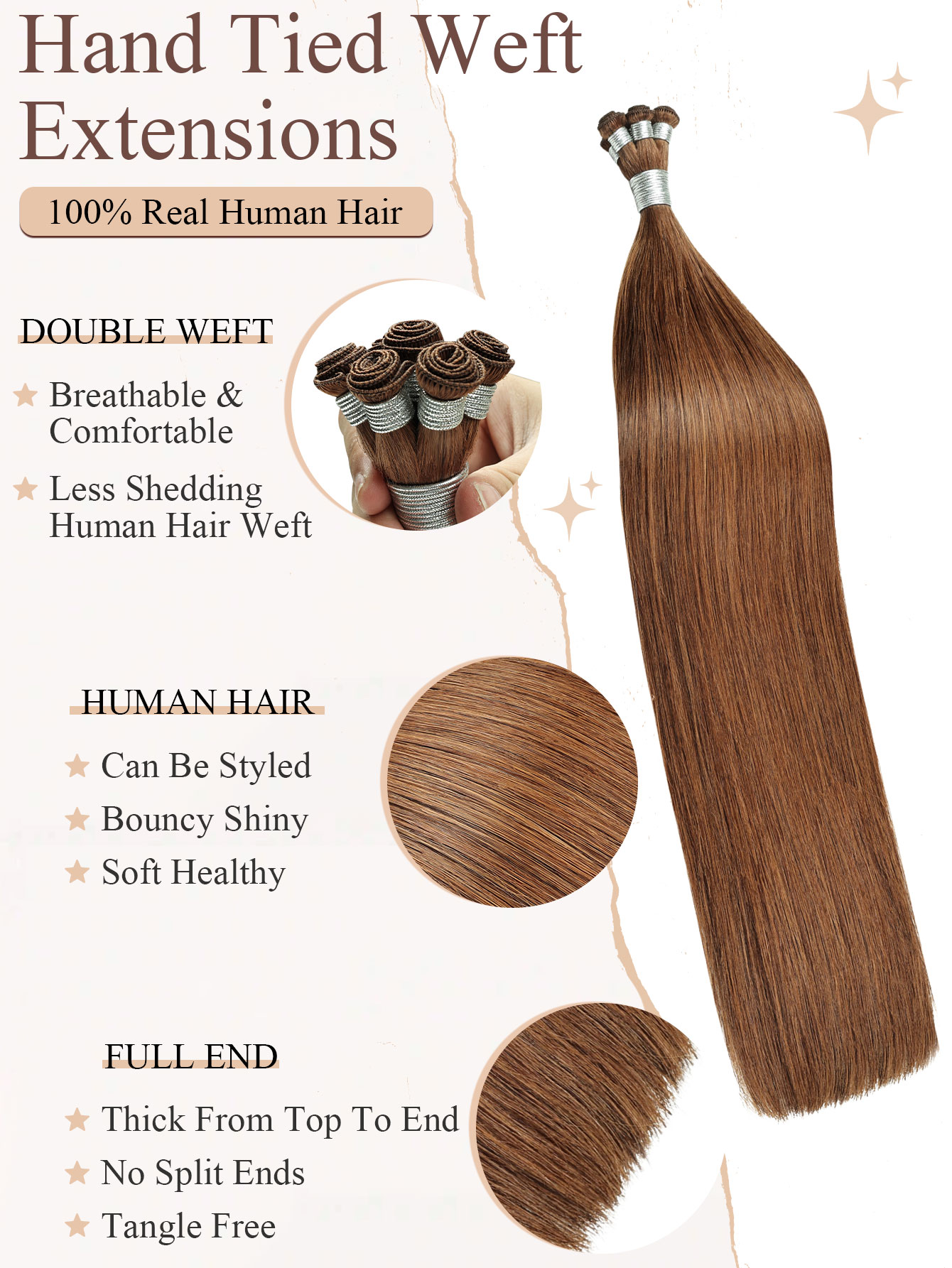 weft human hair