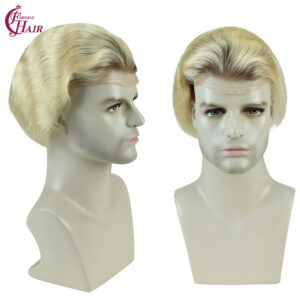 blonde topper for man